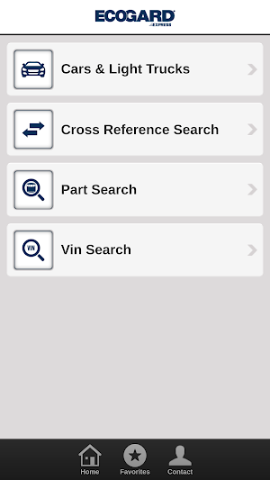 ECOGARD EXPRESS FILTER GUIDE Screenshot 0