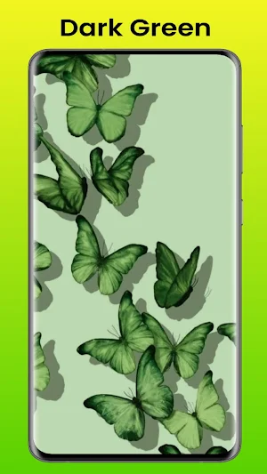 Dark Green Wallpaper Screenshot 2