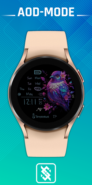 BFF60 - Neon Art Fantasy Bird Screenshot 1