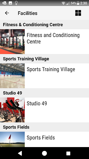 Cardiff Uni Sport Screenshot 1