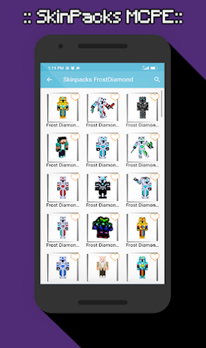 SkinPacks frostdiamond for Min Screenshot 1