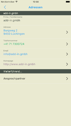 BLUE.add-in.gmbh Screenshot 1