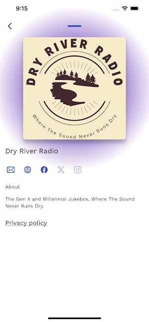 Dry River Radio Screenshot 2