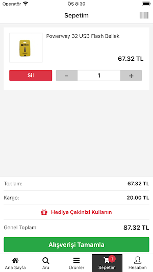 CepteTedarik Screenshot 2