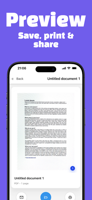 DocScan: PDF Doc Scanner, Sign Screenshot 2