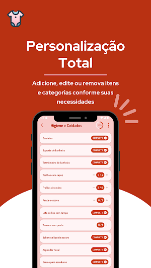 Vem Bebê: Lista de Enxoval Screenshot 3