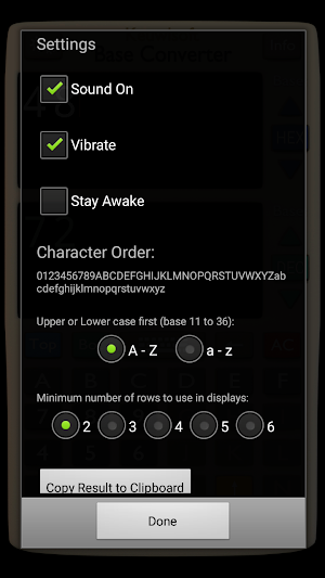 Base Converter Screenshot 3