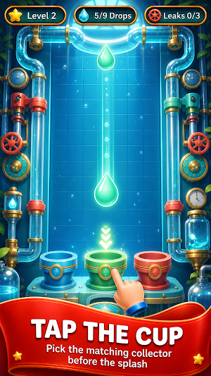 Droplet Dash Screenshot 1