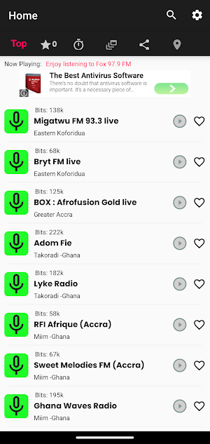 Ghana Radio Screenshot 1