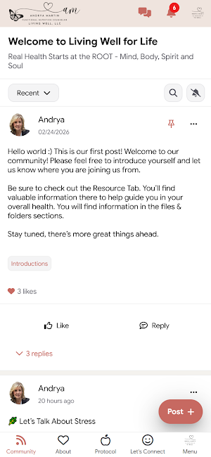 Living Well Community Screenshot 0