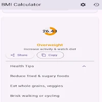 BMI Calculator & Weight Check