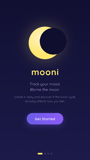 mooni - moon & mood tracker Screenshot 0