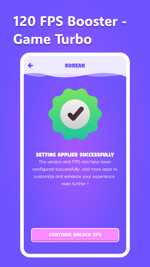 120 FPS Booster - Game Turbo Screenshot 3