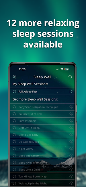Sleep Well Hypnosis Downloads Screenshot 1