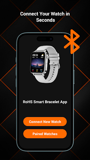 RoHS Smart Bracelet App Screenshot 3
