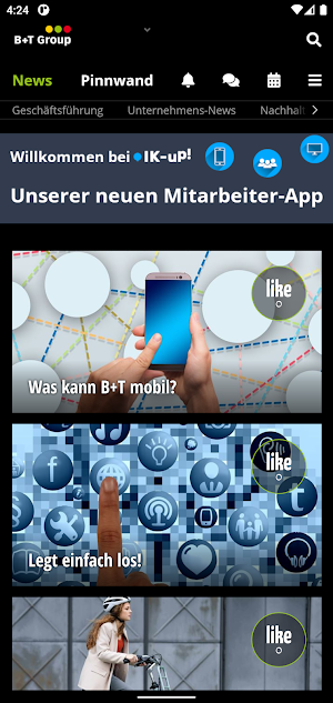 B+T mobil Screenshot 2