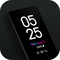 Always On Display, Dark Clock