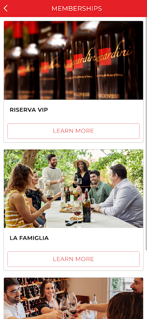 Muscardini Cellars Screenshot 1