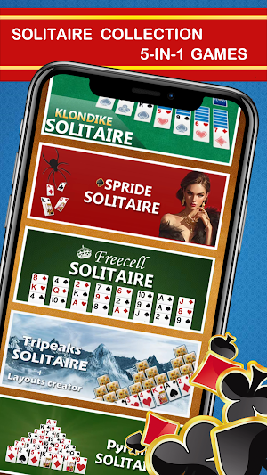 5-in-1 Solitaire Screenshot 0