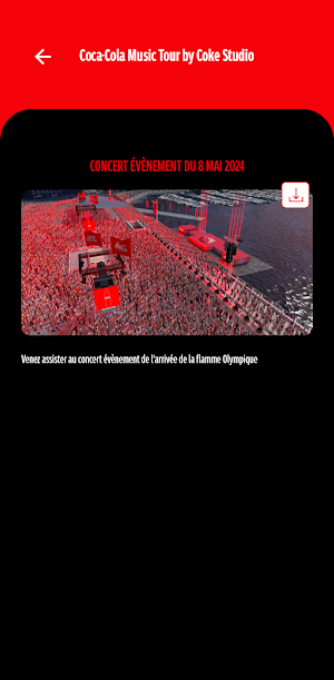 Coca-Cola Music Tour Screenshot 1