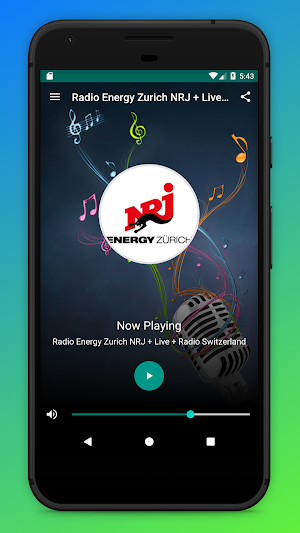 Radio Energy Zürich NRJ FM App Screenshot 0