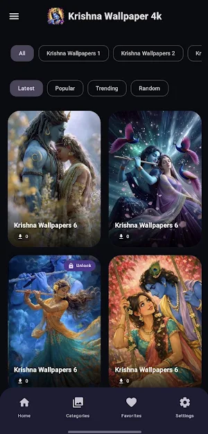 Lord Krishna 4K Wallpaper 2026 Screenshot 1