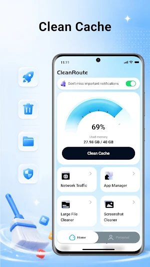 CleanRoute: File Cleaner Screenshot 0