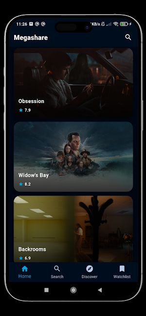 Megashare : Movies & TV Shows Screenshot 1