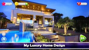 My Luxury Home Design 2022 Screenshot 1