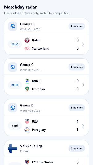 Nova Soccer - Live Scores Screenshot 0