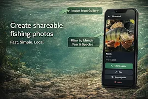 Catch Moments: Fishing Photos Screenshot 1