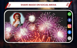 FIREWORKS PHOTO FRAME Screenshot 3