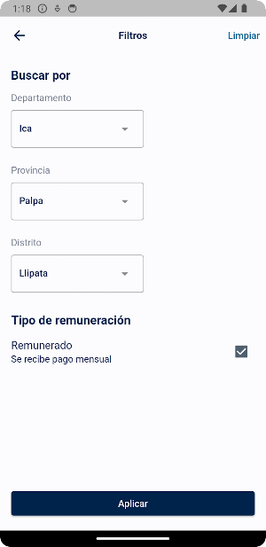 SERUMS Perú Screenshot 3