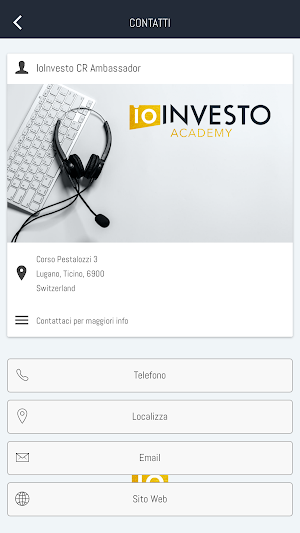 IoInvesto CR Ambassador Screenshot 2