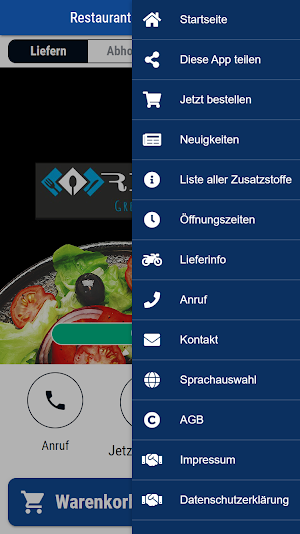 Restaurant Rhodos Bielefeld Screenshot 2