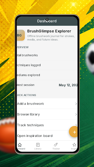 BrushGlimpse Explorer Screenshot 0