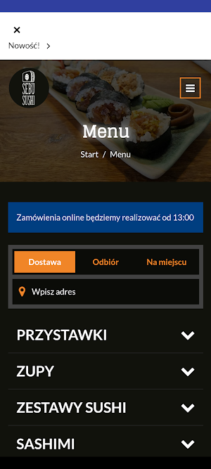 Sebu Sushi Screenshot 0