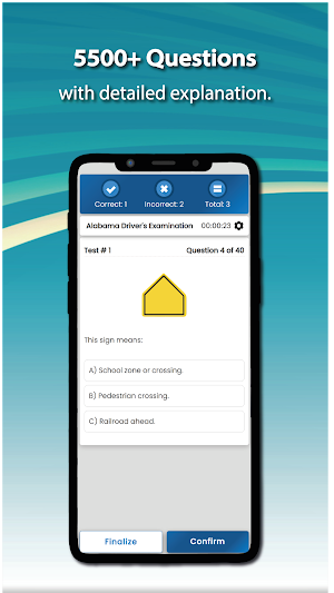 DMV Practice Test 2023 Premium Screenshot 2