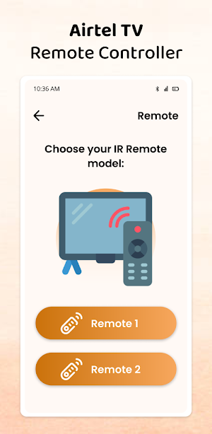 Remote control Airtel TVRemote Screenshot 0