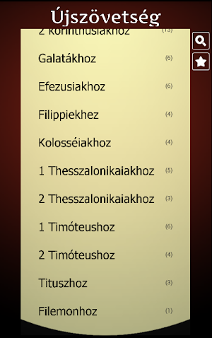 Hungarian Holy Bible Screenshot 1