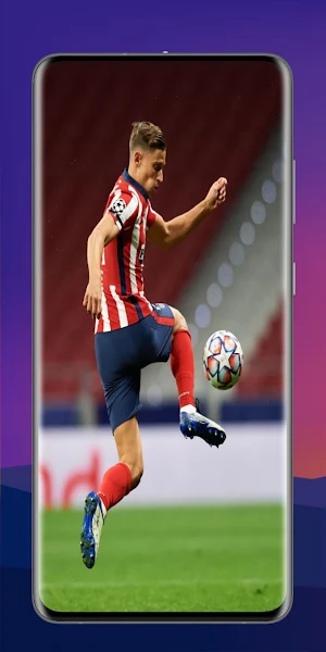 Marcos Llorente 4K Wallpaper Screenshot 0