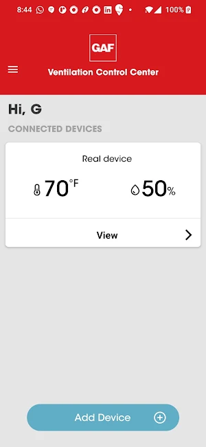 GAF Master Flow QuickConnect™ Screenshot 1