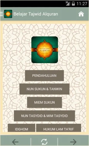Belajar Tajwid Al-Qur'an Screenshot 0