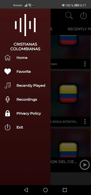 Christian stations in Colombia  radios Screenshot 0