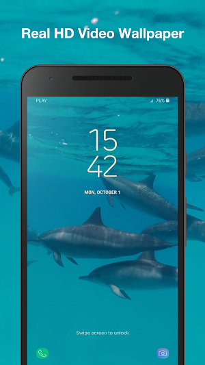 Dolphins Live Wallpaper Pro Screenshot 2