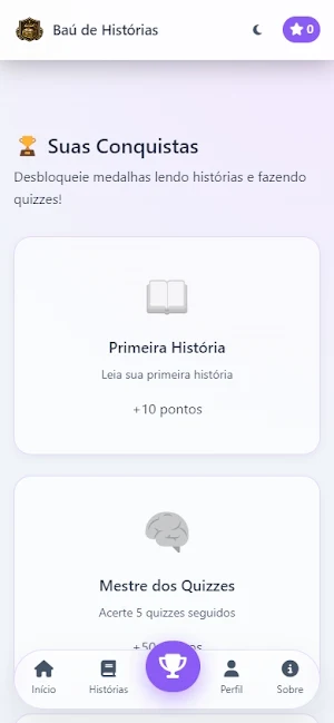 Baú de Histórias Screenshot 3