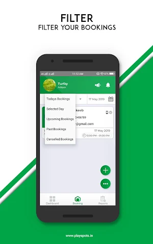 Playspots : Facility Partner Booking App Screenshot 1