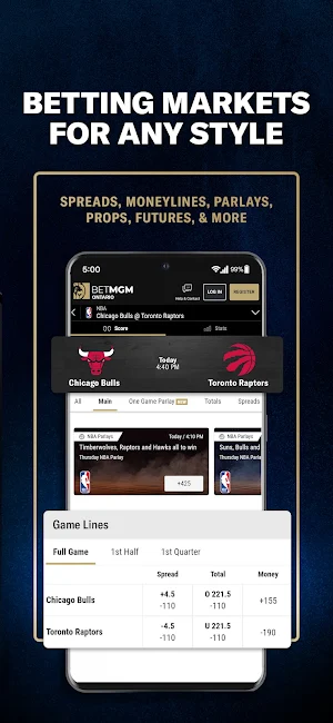 BetMGM Sports - Ontario Screenshot 1