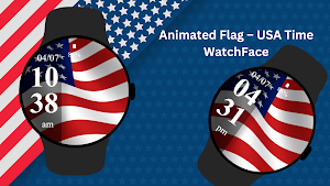 Animated Flag – USA Time Screenshot 1