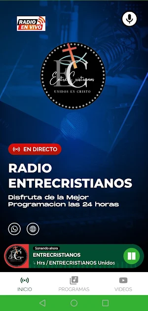 RADIO ENTRECRISTIANOS Screenshot 0